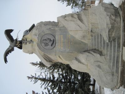 Prschewalski Denkmal. Karakol. 