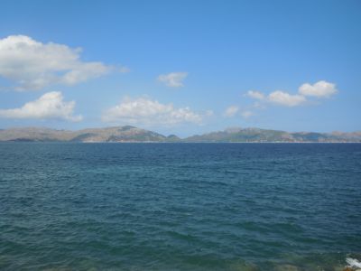 Blick auf Balearen-Meer. Alcúdia. Mallorca.