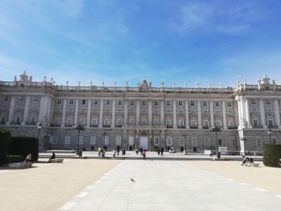 Der Königliche Palast. Madrid.