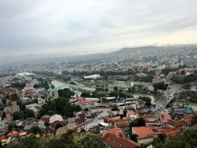 Blick über Tbilisi