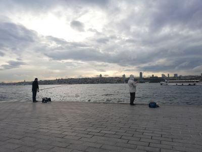 Der Meerenge Bosporus. Istanbul.