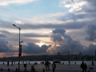 Der Meerenge Bosporus. Istanbul.