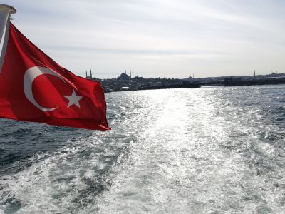 Der Meerenge Bosporus. Istanbul.