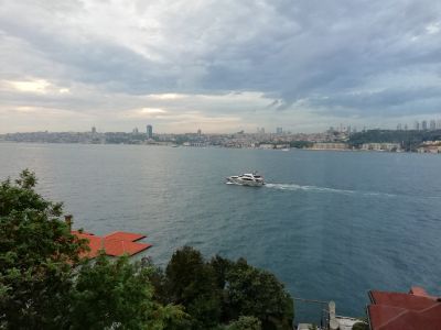 Der Meerenge Bosporus. Istanbul.