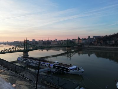 Die Freiheitsbrücke. Budapest.