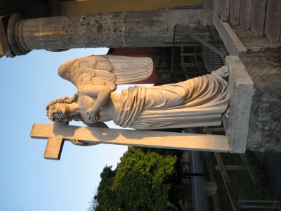 Engel Statue. Esztergom.