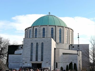 Römisch-katholische Gedächtniskirche. Mohács.