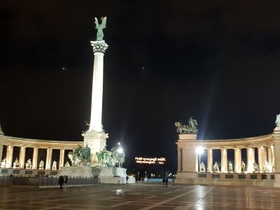 Heldenplatz. Budapest.