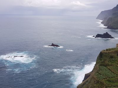 Sicht auf den atlantischen Ozean. Madeira.