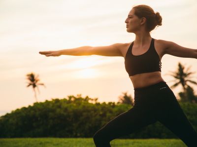 In den Barberyn Ayurveda Resorts auf Sri Lanka steht zweimal täglich Yoga auf dem Programm.