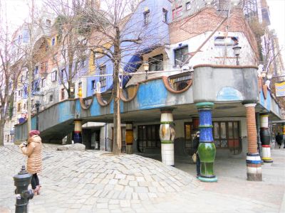 Hundertwasserhaus Wien.