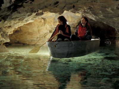 Therapie für die Atemwege in der Naturhöhle von Tapolca.
