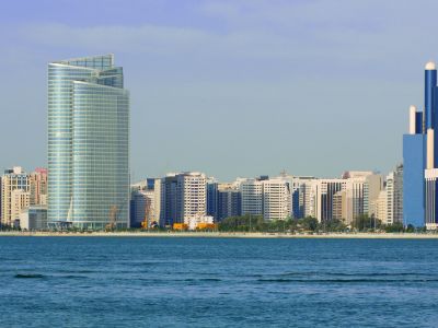 Abu Dhabi Corniche.