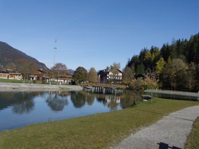 Der Achensee liegt knapp 400 Meter über dem Inntal.