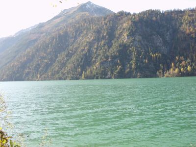 Der Achensee im Herbst.