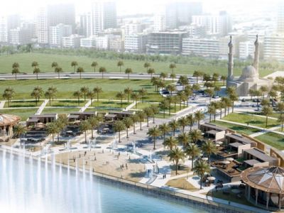 Großprojekt Al Majaz Waterfront.