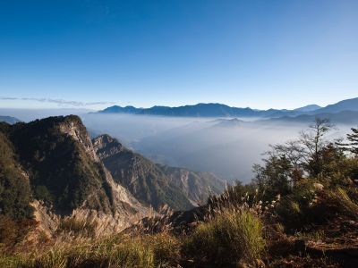 Der Alishan (Berg Ali) ist besonders für dessen fantastischen Sonnenaufgänge mit dem fließenden Wolkenmeer bekannt.