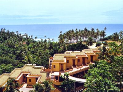 Das Barberyn Beach Ayurveda Resort in der Bucht von Weligama.