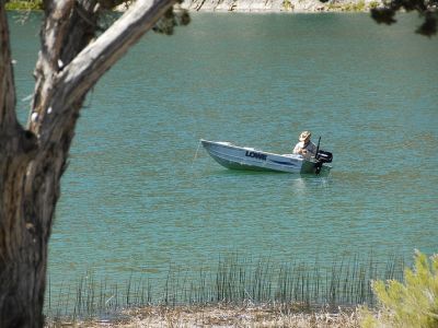 Die Hauptattraktion des Cave Lake State Park in Nevada ist der Cave See. Vorallem für die Fischereifreunde.