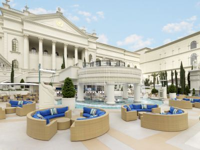 Caesars Palace in Las Vegas: The Fortuna Pool