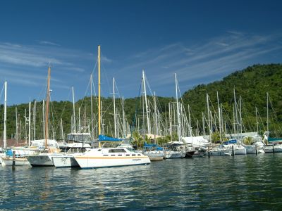 Yachthafen Chagmarina auf Trinidad.