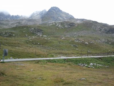 Der Flüelapass mit 2.383 m.