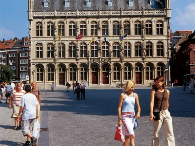 Grote Markt in Leuven.