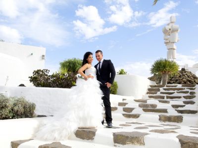 Hochzeit feiern im inseltypischen Ambiente des „Casa-Museo del Campesino“ auf der kanarischen Vulkaninsel Lanzarote.