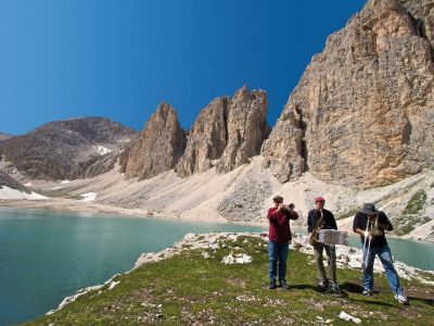 Das Festival „I Suoni delle Dolomiti/ Die Klänge der Dolomiten“ (30. Juni bis 31. August).