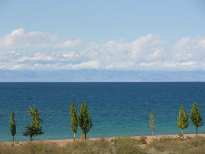 Südufer des Yssykköl-Bergsee.