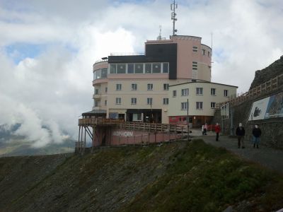 Jakobshorn Bergbahn - Station am höchsten Punkt.