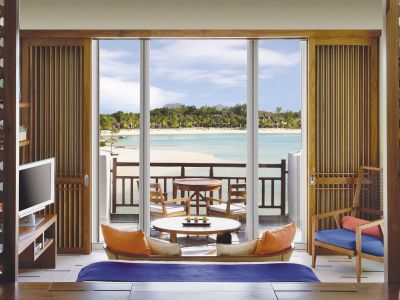 Juniorsuite im Luxushotel Le Touessrok auf Mauritius.