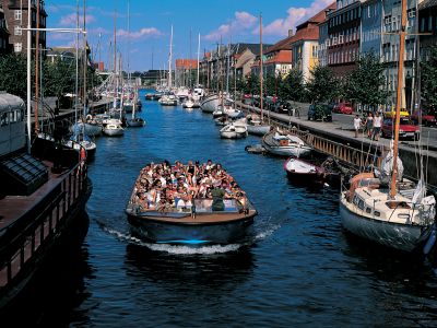 Kanalrundfahrt im Christianshavns-Kanal.
