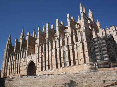 Die Kathedrale La Seu von Palma.