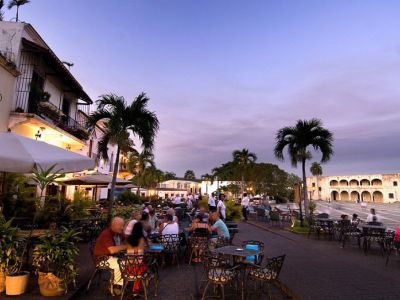 Koloniale Altstadt in Santo Domingo.