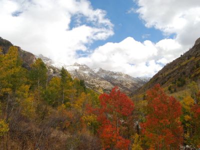 Lamoille Canyon in Nevada.