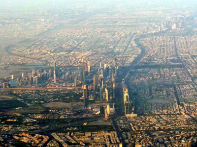 Luftbild Dubai.