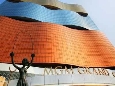 MGM Grand Macau von aussen.