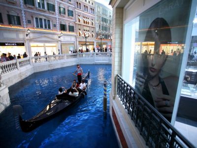 Venetian Macao mit Grand Canal Shoppes.