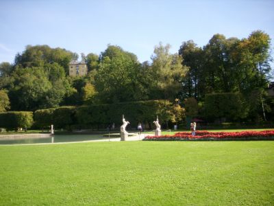 Monatsschlössl und Park Schloss Hellbrunn.
