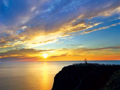 Im Sommer wunderschön und sanft zu berreisen - Der Nordkap.