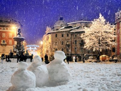 Piazza Duomo di Trento (Domplatz von Trient).