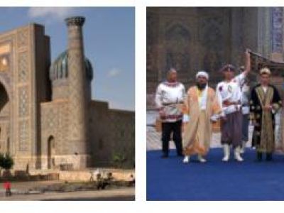 Samarkand: Weltkulturerbestadt mit mehr 368.000 Einwohner.