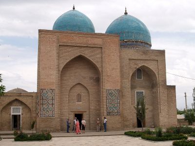 Das Shakhrisabz Mausoleum in Usbekistan / Samarkand.