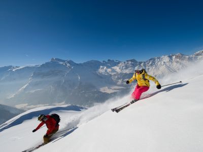 Ski- und Freeride-Gebiet Engelberg.