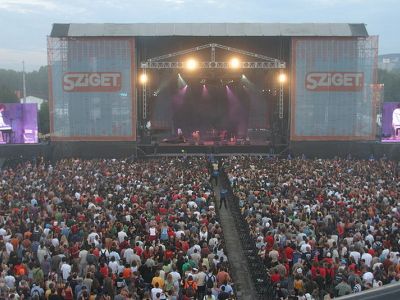 Das Sziget Festival Budapest.