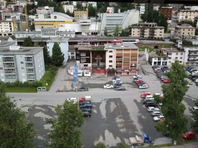 Talstation der Bergbahn Jakobshorn.