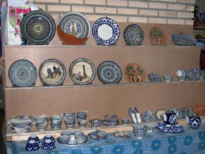 Usbekisches Porzellan.