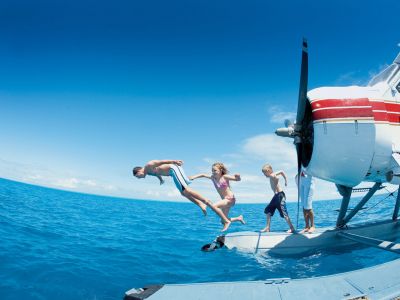 Australien: Vom Wasserflugzeug aus ins Great Barrier Reef