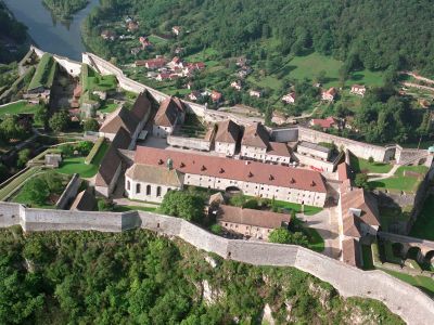 Die Zitadelle Besançon aus dem 17. Jahrhundert.